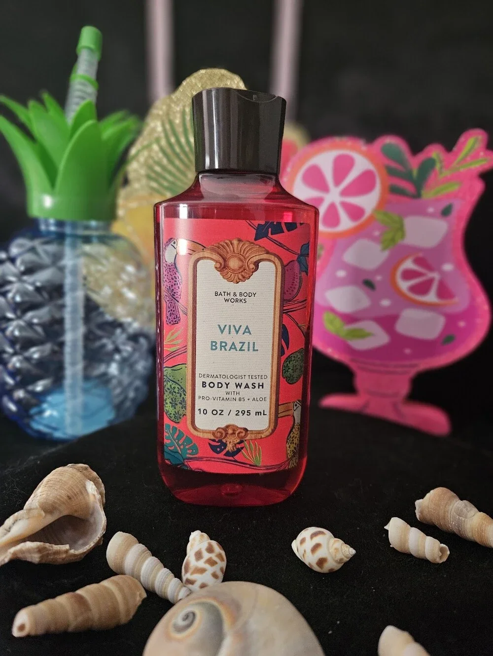 NWT Bath & Body Works Viva Brazil Body Care Set - Red, Multi